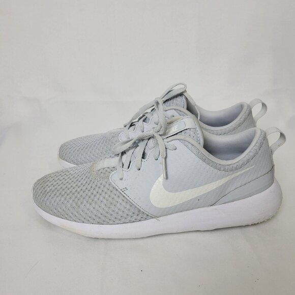 Nike Mens Size 9.5 Roshe G Golf Shoes Pure Platinum Gray Spikeless CD6065-003 - Picture 3 of 8